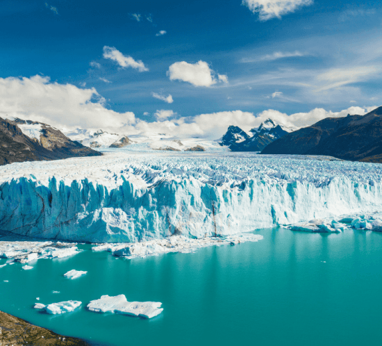 detall de les glaceres de la patagònia xilena