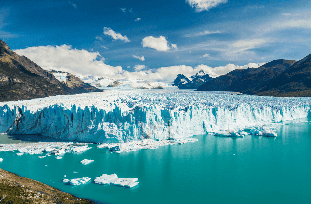 detall de les glaceres de la patagònia xilena
