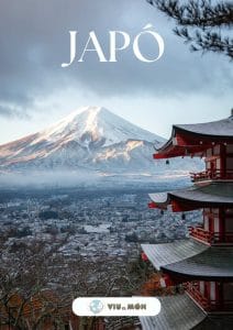 portada catàleg de viatges amb destí Japó
