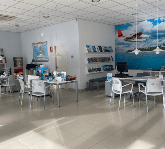 detall de l'agència de viatges Viu el Món a Cardedeu