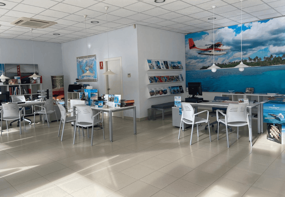 detall de l'agència de viatges Viu el Món a Cardedeu