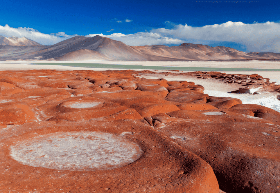 detall del desert d'atacama situat a xile