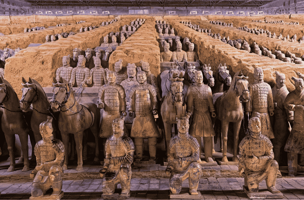 imatge dels guerrers de xian