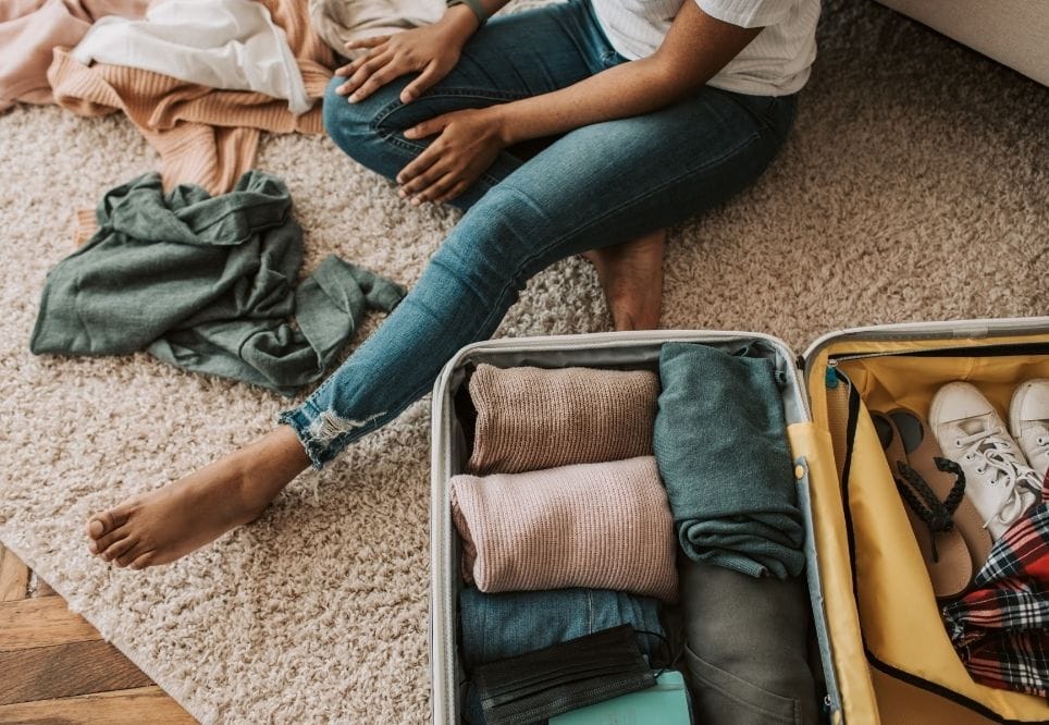 consell per fer la maleta i no oblidar res imprescindible