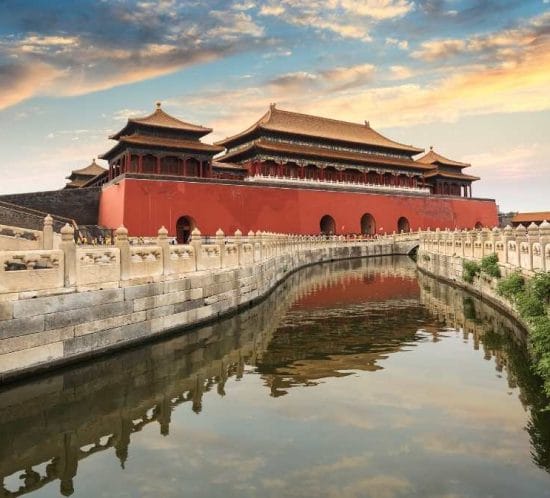 detall de palau imperial xinés ubicat a Pequín