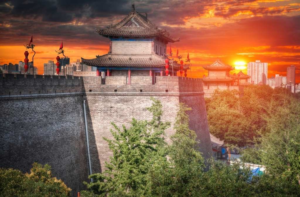 detall de la xina al capvespre