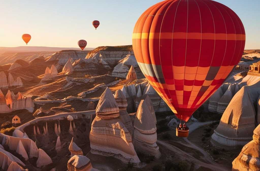 viatge en globus volant les muntanyes de capadòcia