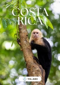 detall de la portada del catàleg de viatges de Costa Rica
