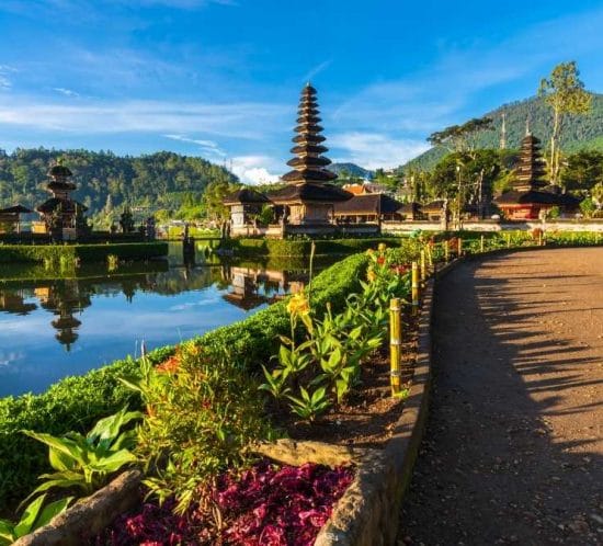 detall de la illa de bali