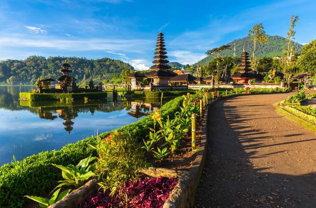 detall de la illa de bali