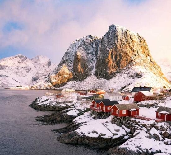 detall dels fiords noruecs
